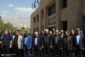 مراسم تشییع سیروس پرهام