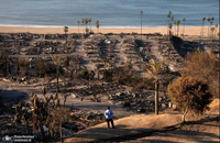 آتش سوزی در لس آنجلس آتش سوزی در کالیفرنیا (5)