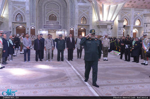 تجدید میثاق تربیت بدنی سپاه حضرت محمد رسول(ص)تهران بزرگ با آرمان های حضرت امام(س)