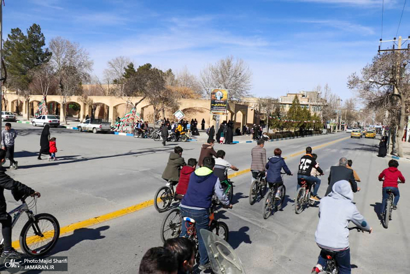 راهپیمایی 22 بهمن در خمین