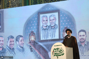 دومین سالگرد شهادت سردار سلیمانی با حضور رئیس جمهوری