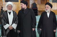 سخنرانی سید حسن خمینی در کتابخانه یادگار امام در شهر اسکردو مرکز ایالت بلتستان پاکستان