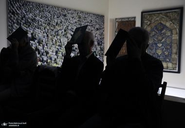 احیای شب بیست و یکم ماه مبارک رمضان در منزل صادق خرازی 