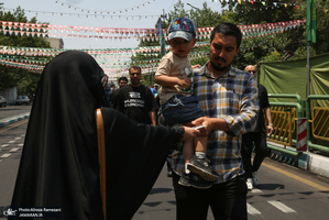 مراسم راهپیمایی اعتراضی به وقایع اخیر شهادت فرمانده هان و دانشمندان هسته ای