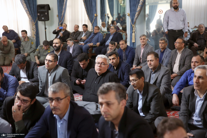 دیدار رئیس، معاونان و کارکنان سازمان حفاظت محیط زیستبا سید حسن خمینی