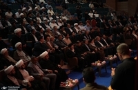 مراسم سالگرد شهید رئیسی در نجف اشرف با حضور سید علی خمینی و سخنرانی امام جمعه بغداد (20)