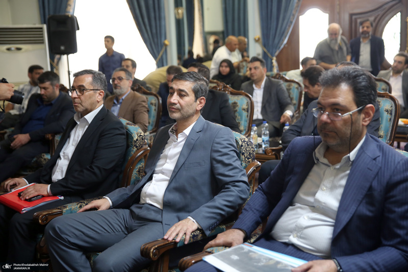 دیدار استاندار تهران و مدیران استان با سید حسن خمینی