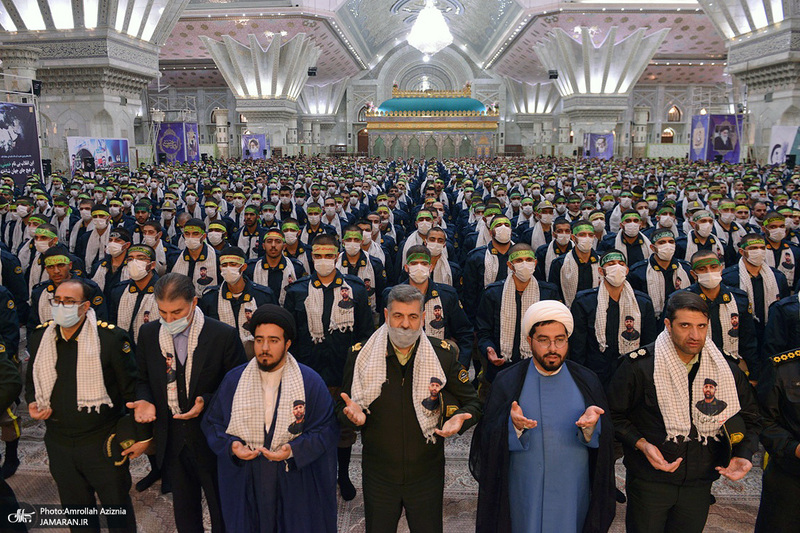 تجدید میثاق دانشجویان و فرماندهان دانشگاه افسری و تربیت پلیس امام حسن مجتبی (ع) با آرمان های امام خمینی (س)