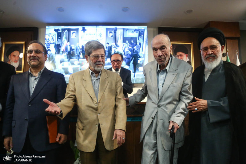 مراسم تودیع معارفه دکتر رضا داوری اردکانی و دکتر محمد رضا مخبر دزفولی