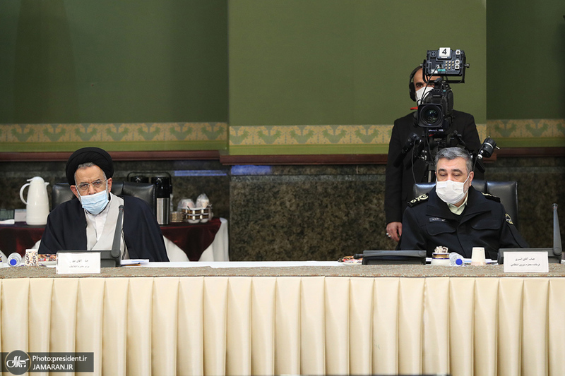 جلسه ستاد ملی مقابله با کرونا - 11 بهمن