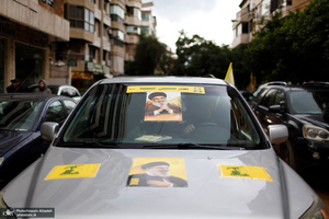 تصاویر اختصاصی جماران از حال و هوای بیروت یک روز مانده به تشییع شهید سید حسن نصرالله (ره)