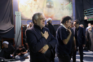 مراسم بزرگداشت همسر آیت الله موسوی بجنوردی (ره) در حسینیه شماره یک جماران-3