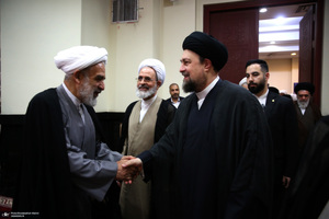 حاشیه تجدید میثاق اعضای مجلس خبرگان رهبری با آرمان‌های امام خمینی(س)؛