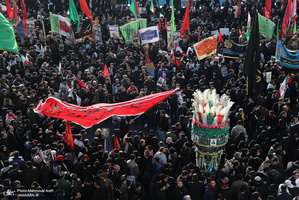 حضور میلیون ها تهرانی در تشییع پیکر مطهر سردار قاسم سلیمانی - 2