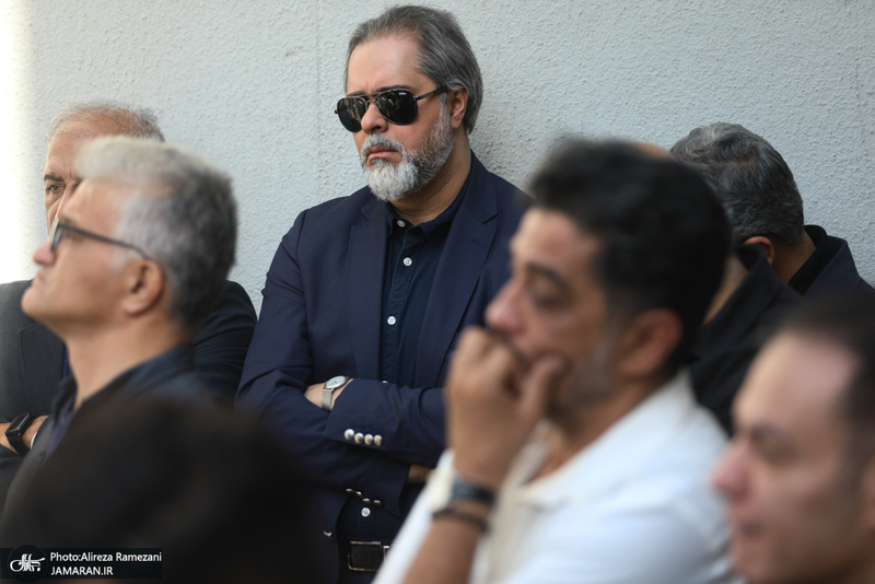 مراسم تشییع ناصر تقوایی