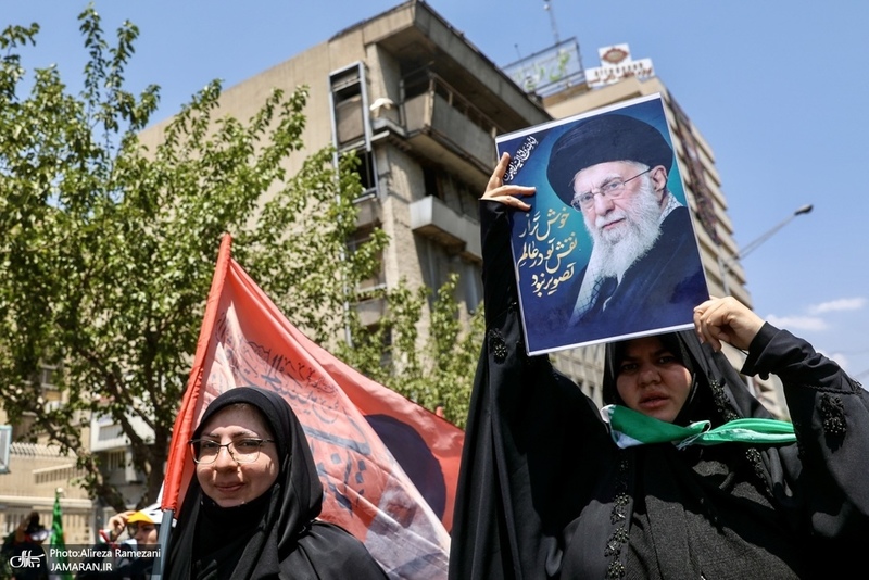 مراسم تشییع پیکر مطهر رهبر شهید انقلاب در تهران