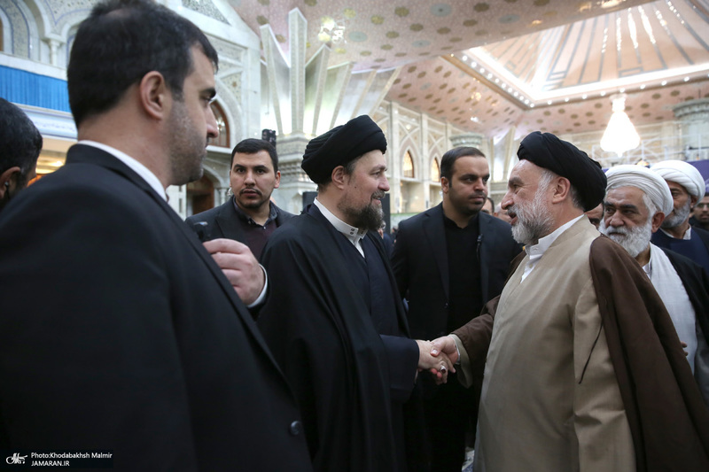 مراسم تشییع و خاکسپاری آیت الله موسوی بجنوردی (ره) -4