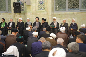 مراسم چهلمین روز ارتحال آیت الله العظمی شبیری زنجانی (ره)