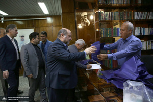 بازدید گروهای مردمی به مناسبت سی و چهارمین سالگرد حضرت امام خمینی از جماران