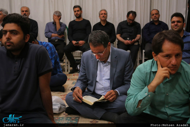 مراسم احیای شب بیست و یکم ماه مبارک رمضان در محضر استاد امجد