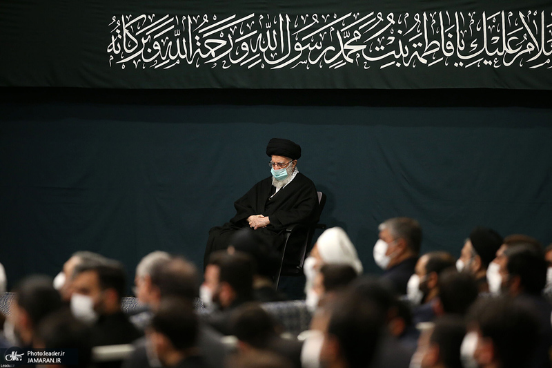 دومین شب مراسم عزاداری حضرت فاطمه‌زهرا (س) در حسینیه امام خمینی