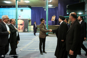 7T3A2631دیدار مدیر کل و اعضای شورای معاونین و روسای ادارات آموزش و پرورش شهرستانهای  تهران با سید حسن خمینی