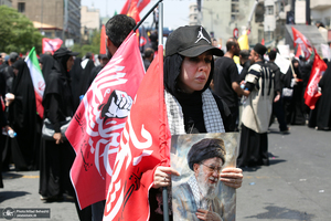 مراسم تشییع پیکر مطهر رهبر شهید انقلاب در تهران -11