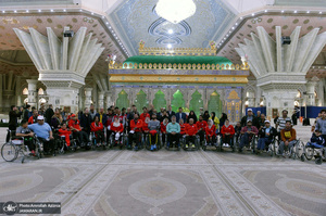 تجدید میثاق ورزشکاران جانباز و معلول استان تهران با آرمان های حضرت امام خمینی(س)