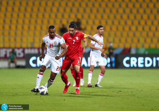 علیرضا جهانبخش تیم ملی فوتبال ایران امارات