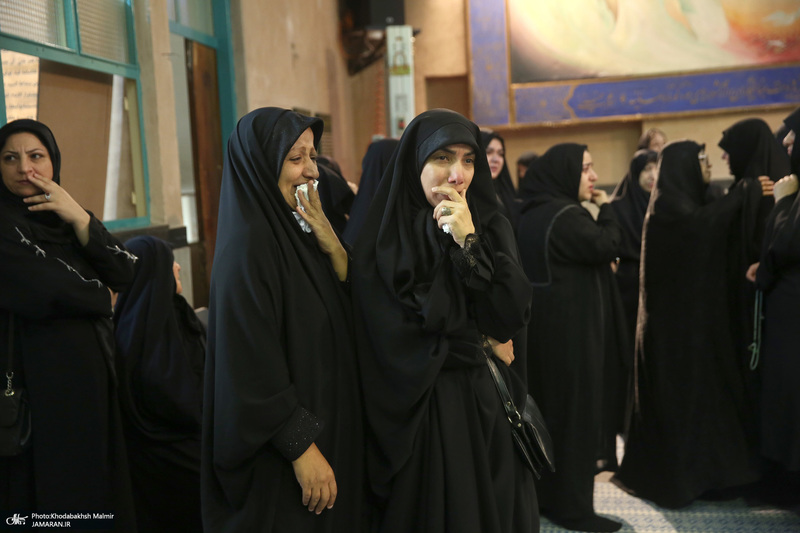 مراسم تشییع و اقامه نماز بر پیکر مرحوم جماعتی