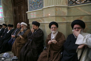 مراسم تشییع و خاکسپاری حجت الاسلام والمسلمین حاج شیخ عباس صالحی منش(ره)