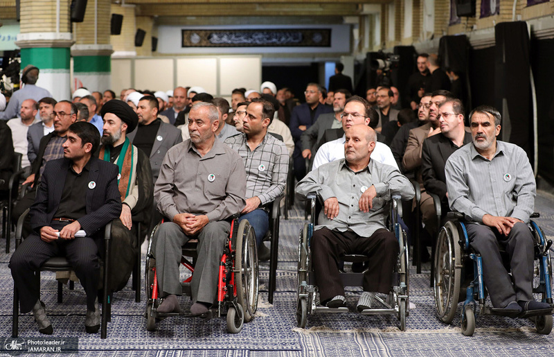 دیدار اعضای ستاد برگزاری کنگره ملی شهدای استان اردبیل با رهبر معظم انقلاب