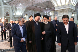 تجدید میثاق رئیس جمهور و اعضای دولت با آرمان های حضرت امام خمینی (س)
