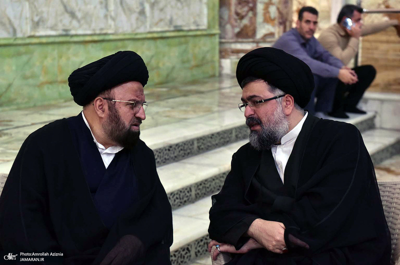 مراسم تشییع و تدفین همسر آیت الله موسوی بجنوردی (ره) -1