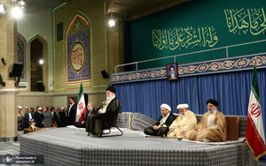 دیدار مسئولان نظام و سفرای کشورهای اسلامی با رهبر معظم انقلاب