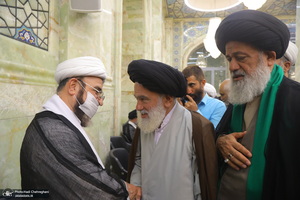 مراسم شانزدهمین سالگرد ارتحال آیت الله بهجت‎ (ره) در قم