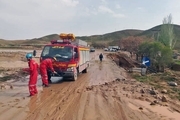 نجات چهار نفر از سیلاب در روستای کارده مشهد
