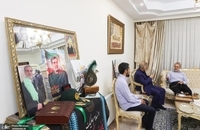 علی لاریجانی به دیدار خانواده‌ی شهید مهدی ربانی رفت (6)