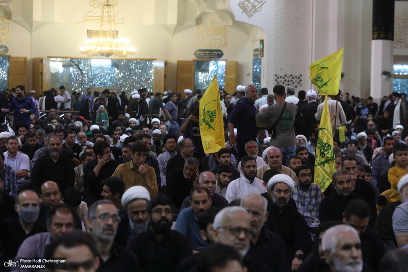 مراسم بزرگداشت حضرت امام (س) در مسجد اعظم قم