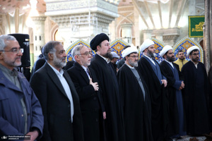 آیین افتتاحیه مرکز فعالیت‌های قرآنی در حرم مطهر حضرت امام خمینی (س)