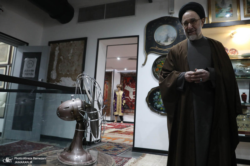 بازدید سید محمد خاتمی از موزه دکتر حسن حبیبی