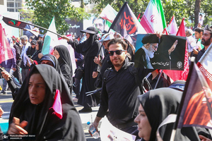 مراسم تشییع پیکر مطهر رهبر شهید انقلاب در تهران -5