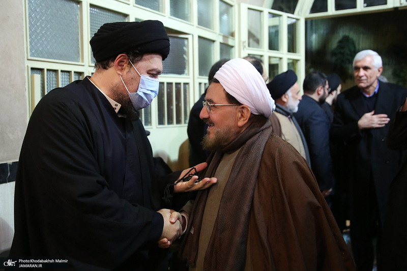 مراسم بزرگداشت آیت الله موسوی بجنوردی (ره) در حسینیه جماران - 3