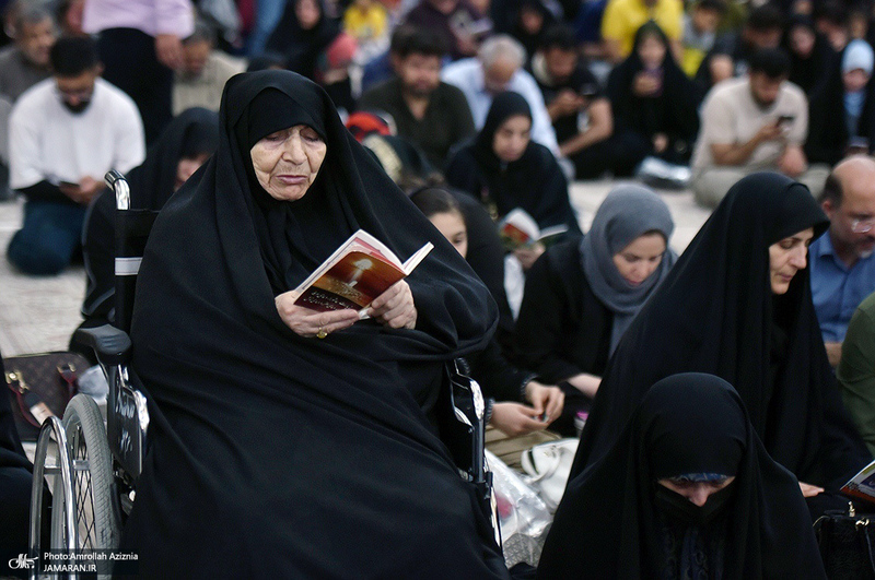 مراسم دعای عرفه در حرم مطهر امام خمینی (س)