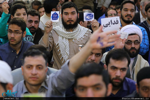 سخنرانی رهبر معظم انقلاب در اجتماع عظیم زائران و مجاوران حرم رضوی