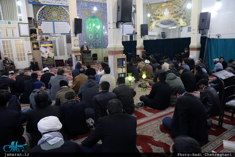 مراسم اولین سالگرد آیت الله سید محمد نقی شاهرخی خرم آبادی