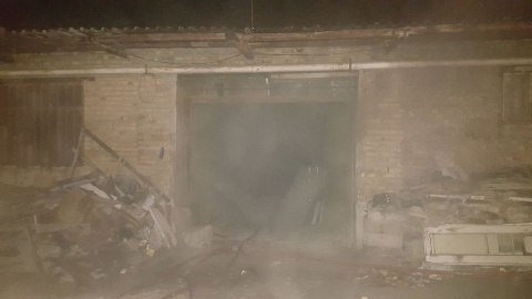 آتش‌سوزی کارگاه چوب‌‌بری در جاده «تبریز- آذرشهر»