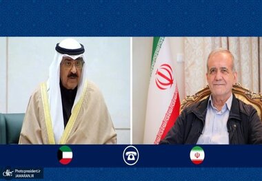 امیر کویت به پزشکیان: به هیچ کشوری اجازه نمی‌دهیم از خاک ما اقدام تجاوزکارانه انجام دهد