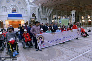 تجدید میثاق ورزشکاران جانباز و معلول استان تهران با آرمان های حضرت امام خمینی(س)