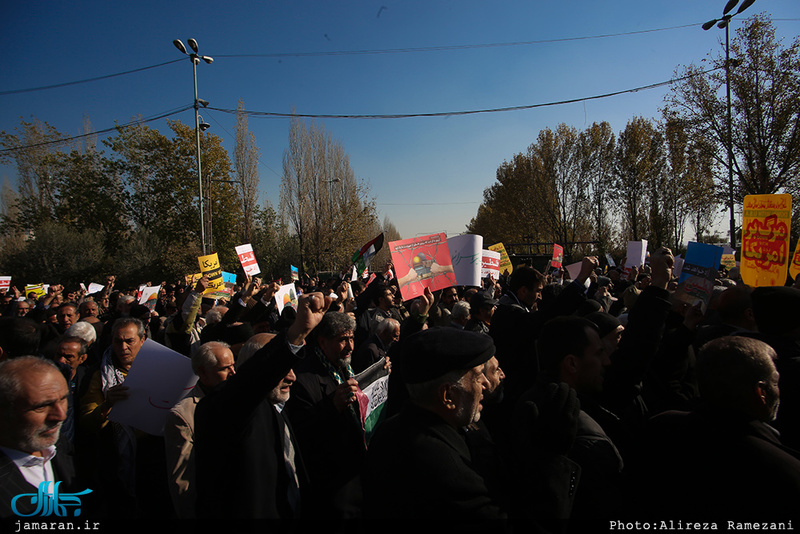 راهپیمایی ضد صهیونیستی پس از نماز جمعه‌ تهران